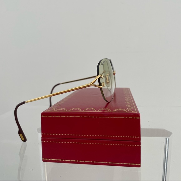 Cartier Glasses Gold Frame - Picture 4 of 7